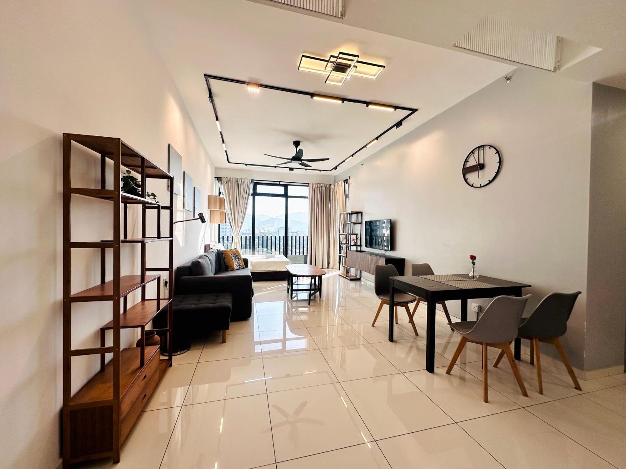 New Georgetown Instagramable 2Br Homestay For 10Pax 无敌美景两房民宿 Beacon Executive Suite Esterno foto